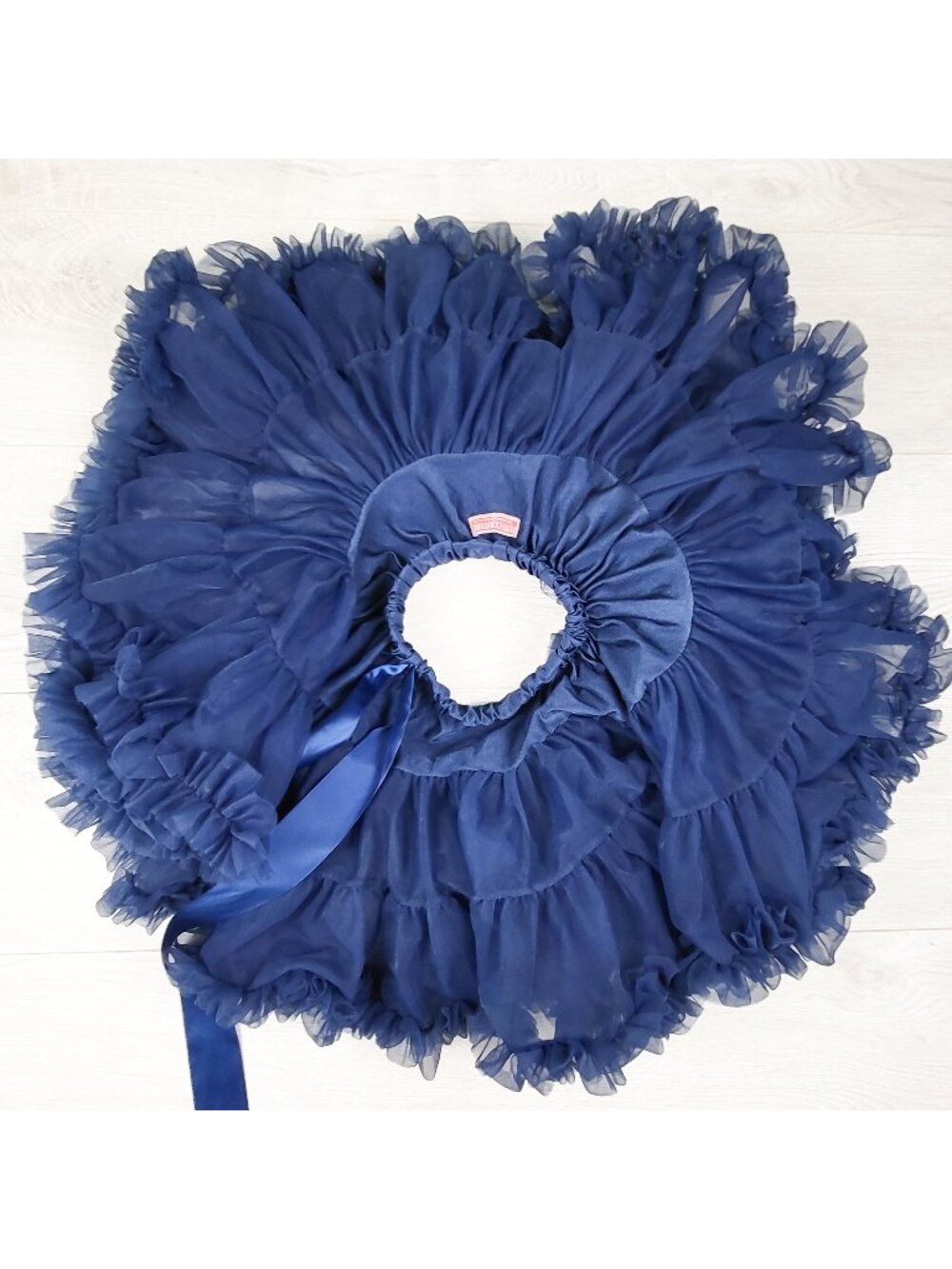 Tutu Couture Navy Blue Ruffled Pettiskirt Size M 3–5 Years
